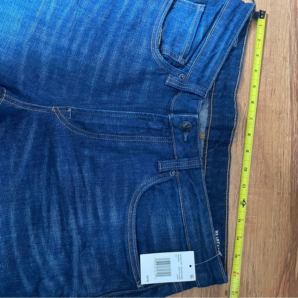 Buffalo Blue Straight Jeans Authentic Denim - Picture 5 of 16